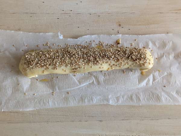 Wurst-Käse-Häppchen aus der Heißluftfritteuse - Zubereitung Schritt 7