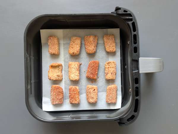 Tofu-Nuggets aus der Heißluftfritteuse - Zubereitung Schritt 7