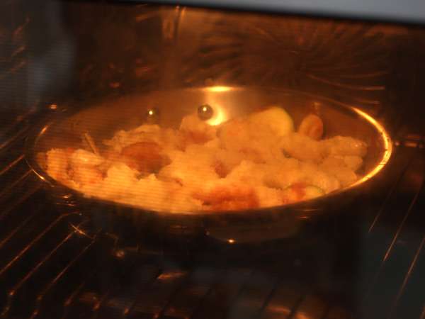 Schnelles Rezept für Gnocchi-Gratin mit Zucchini und Mozzarella - Zubereitung Schritt 5