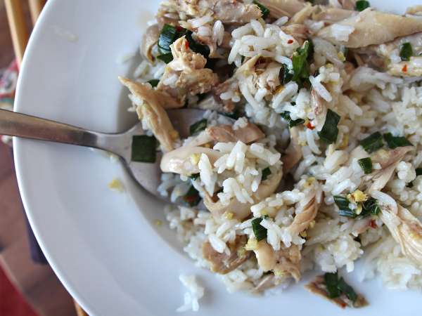Chinesisches, gedämpftes Hähnchen mit Ingwer – unglaublich zart und aromatisch - Zubereitung Schritt 10