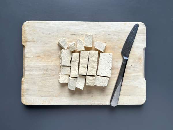 Tofu à la General Tao - Zubereitung Schritt 1