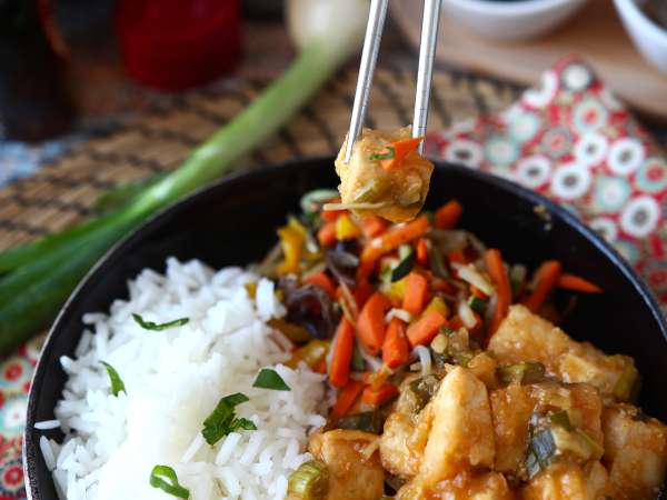 Tofu à la General Tao - Zubereitung Schritt 6