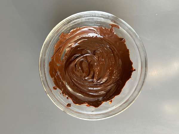 Protein-Brownie mit Schokolade und roten Bohnen - Zubereitung Schritt 2