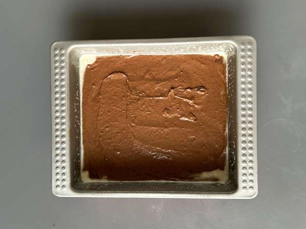Protein-Brownie mit Schokolade und roten Bohnen - Zubereitung Schritt 5