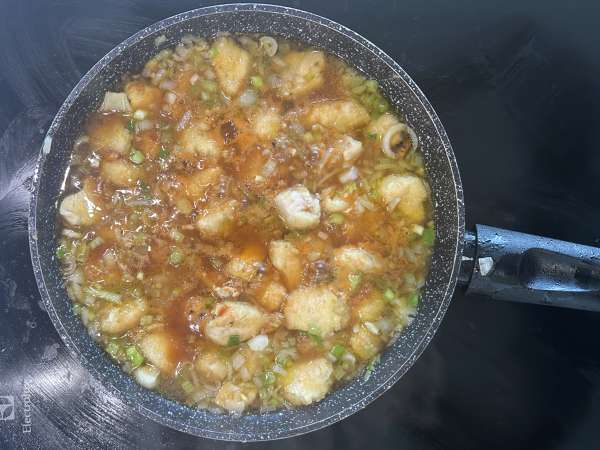 Hausgemachtes knuspriges Hähnchen nach General-Tao-Art - Zubereitung Schritt 3