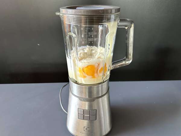 Kokos-Puddingkuchen mit Kondensmilch – einfach und zart schmelzend - Zubereitung Schritt 1