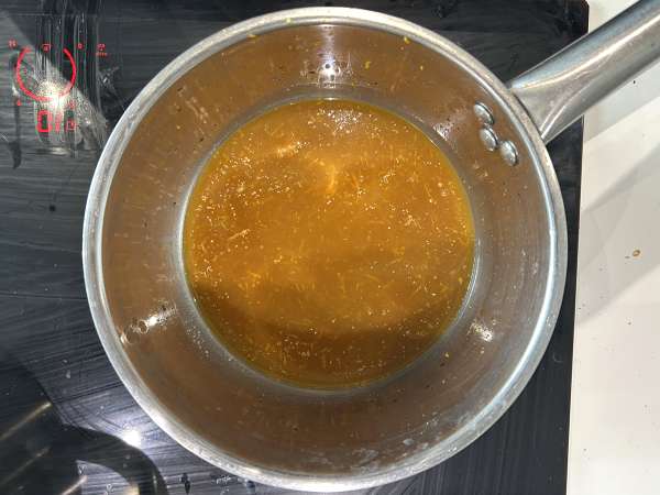 Knuspriger Tofu mit Orangensauce : einfaches Rezept - Zubereitung Schritt 3