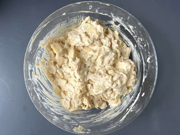 Apfelkuchen mit Streuseln : saftig und knusprig - Zubereitung Schritt 5
