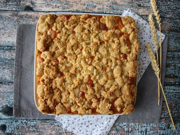 Apfelkuchen mit Streuseln : saftig und knusprig - Zubereitung Schritt 8