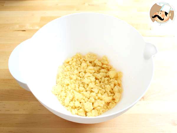Apfel-Crumble mit Zimt : einfach und knusprig - Zubereitung Schritt 1