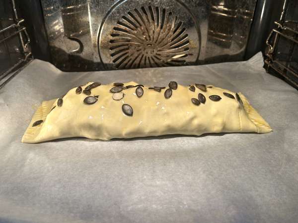 Kürbisstrudel mit Feta : einfaches Rezept mit Hokkaido - Zubereitung Schritt 7