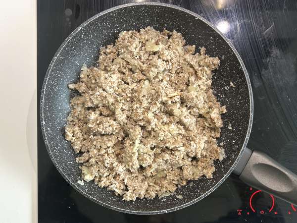 Vegetarische Kohlrouladen mit Pilzen, Reis und Miso - Zubereitung Schritt 4
