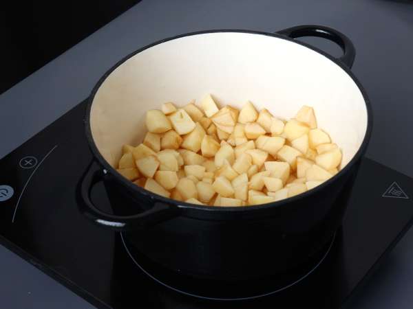 Apfel-Marshmallows aus 2 Zutaten : ohne Zuckerzusatz - Zubereitung Schritt 3