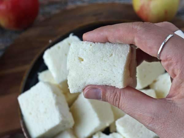 Apfel-Marshmallows aus 2 Zutaten : ohne Zuckerzusatz - Zubereitung Schritt 8