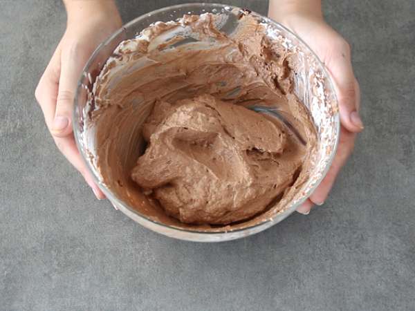 Halloween-Clementinen mit Schokomousse : einfaches Dessert - Zubereitung Schritt 3