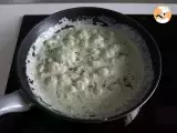 Mit Pilzen und Spinat gefüllte Teigtaschen - Zubereitung Schritt 2