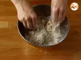 Schritt 2 - Köstlicher Himbeer-Streuselkuchen, knusprig und schmelzend