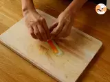 Schritt 1 - Rosa Zucchini-Karotten-Quiche