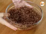 Schritt 4 - Schokoladen-Puffreis-Cerealien. Kokosnuss Pops
