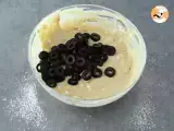 Schritt 2 - Kuchen mit schwarzen Oliven und Feta