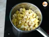 Topinambursuppe, Kartoffeln und Speck - Zubereitung Schritt 1