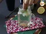Spritz Hugo mit Holunderblüten-Sirup, ein frischer und süßer Cocktail - Zubereitung Schritt 4