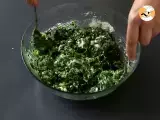 Spanakopita, der griechische Spinat- und Fetakuchen super einfach zuzubereiten - Zubereitung Schritt 5
