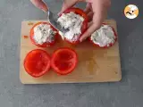 Tomaten gefüllt mit Thunfisch, Frischkäse und Oliven - Zubereitung Schritt 3