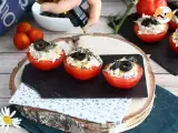 Tomaten gefüllt mit Thunfisch, Frischkäse und Oliven - Zubereitung Schritt 4