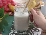 Veganer Milchshake mit Bananen - Zubereitung Schritt 3