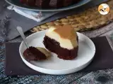 Schoko-Flan, die perfekte Kombination aus weichen Schokoladenkuchen und Karamell-Flan - Zubereitung Schritt 11