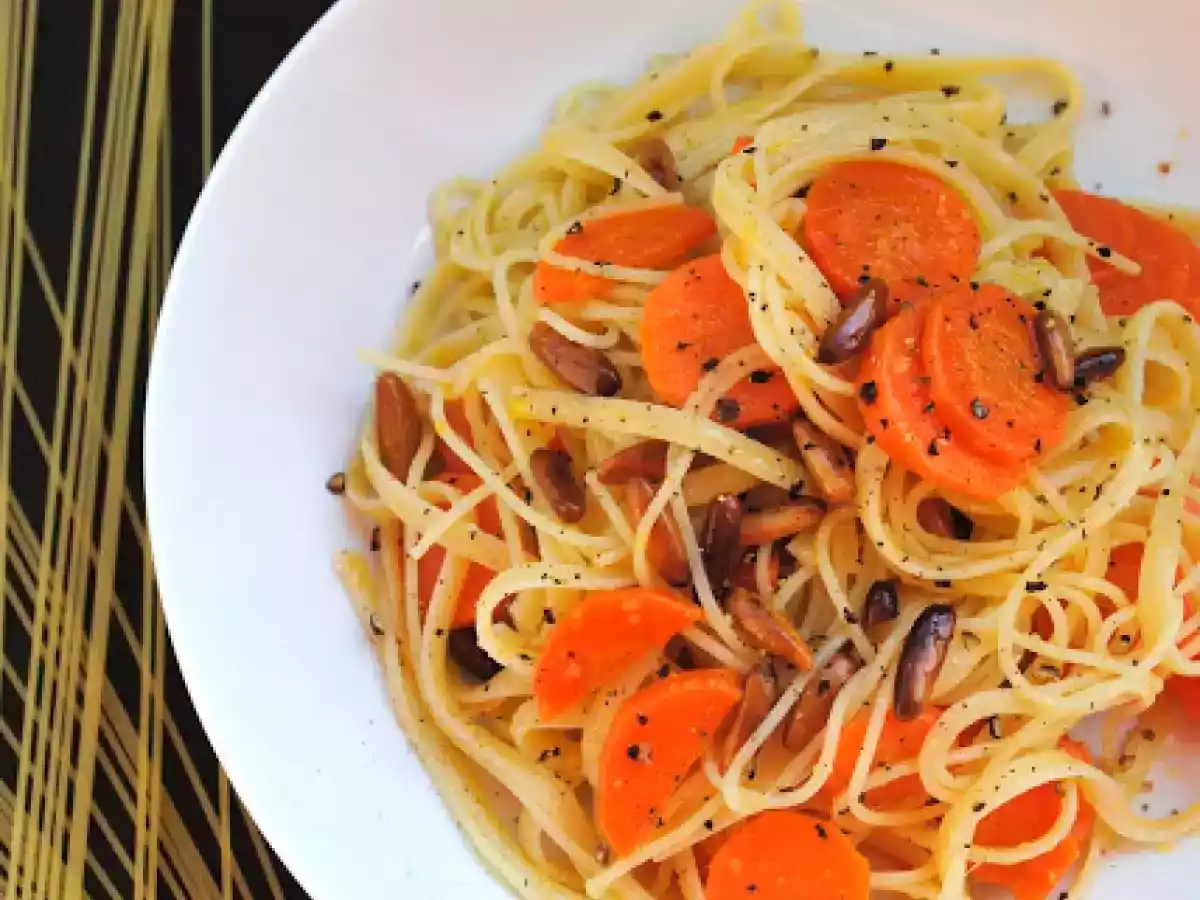 *14* - Pasta mit Karotten und Ingwer - Pasta alle carote e zenzero