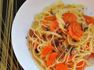 *14* - Pasta mit Karotten und Ingwer - Pasta alle carote e zenzero