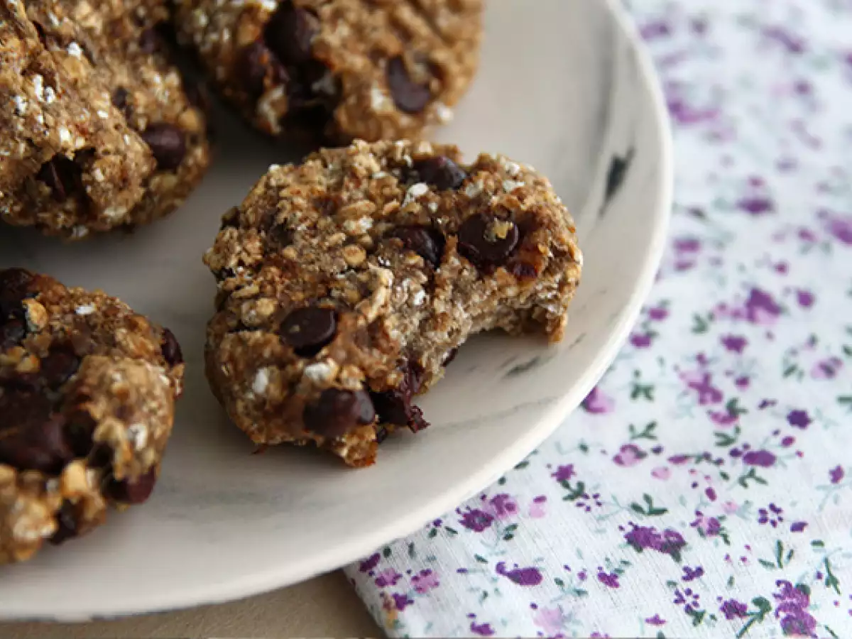3-Zutaten-Bananen-Schoko-Cookies - foto 2