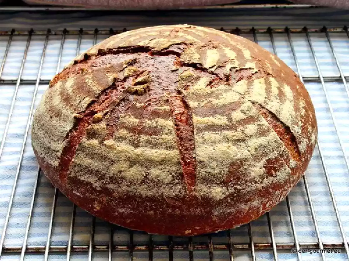 40% Roggenbrot mit Kümmel nach Jeffrey Hamelman