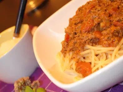 *8* - Spaghetti mit 3 Stunden - Bolognese