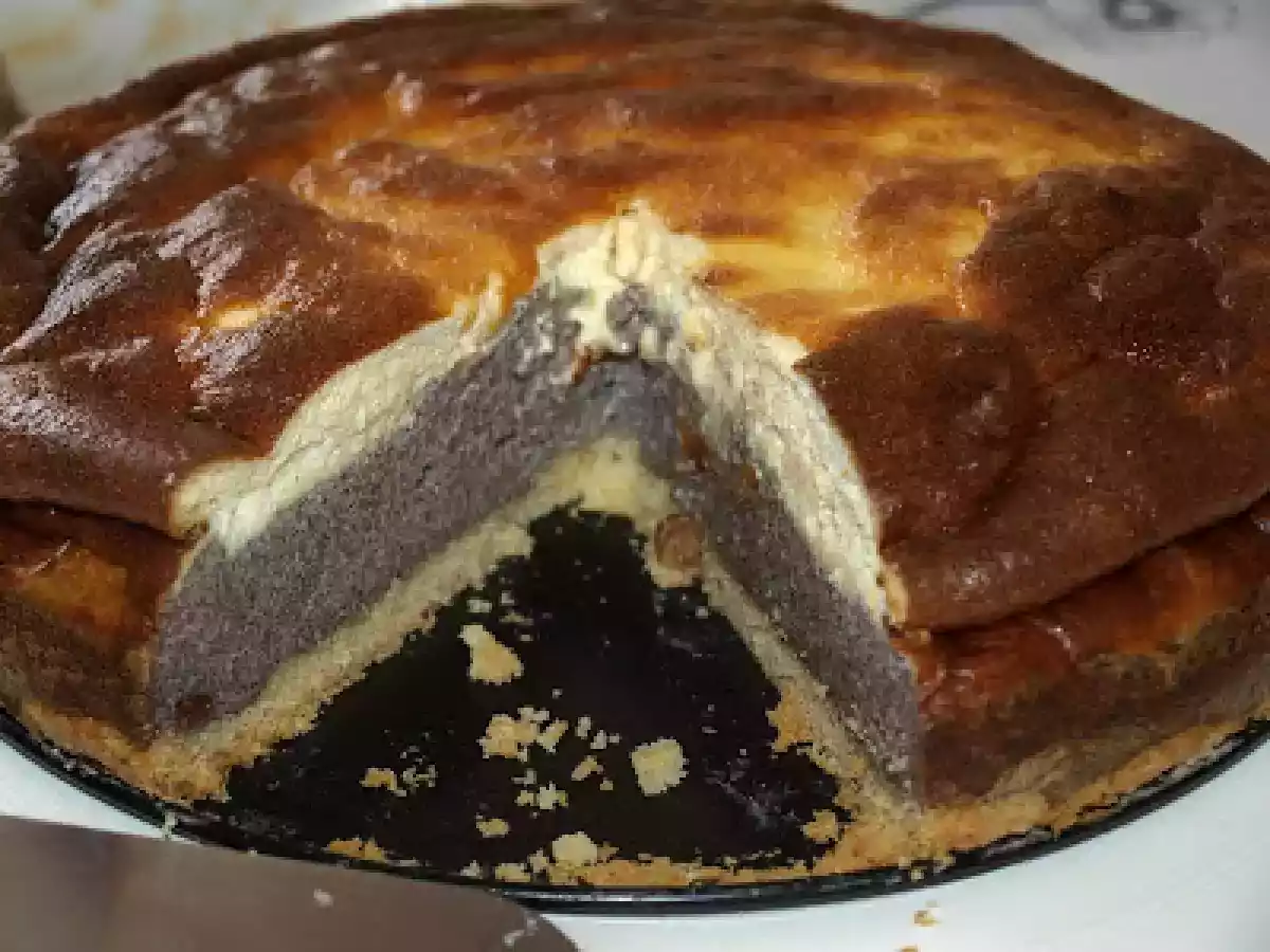 Abgekupfert........Mohn-Quark-Kuchen mit Schmandguss - foto 2