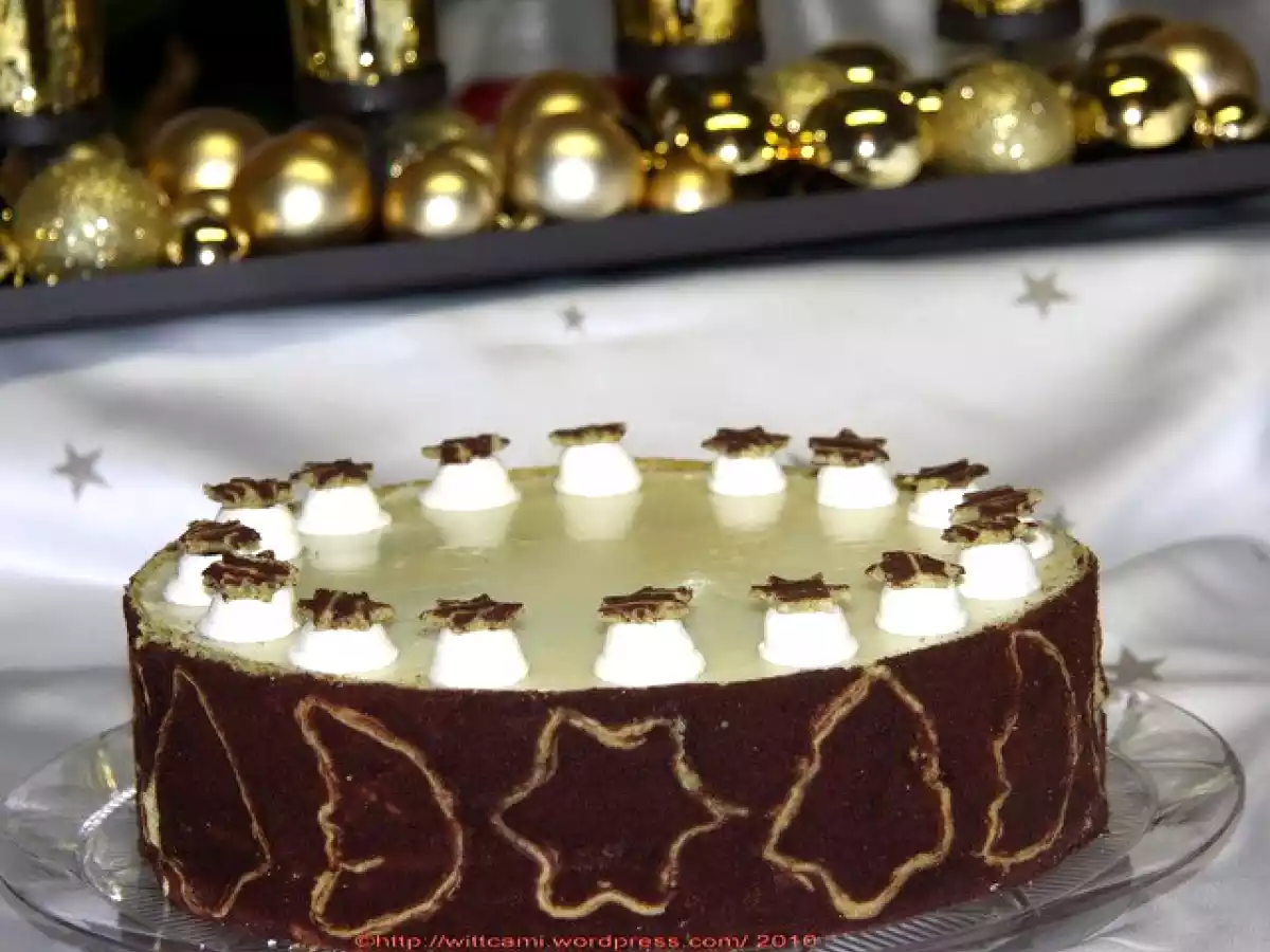Adventtorte Schoko-Karamell
