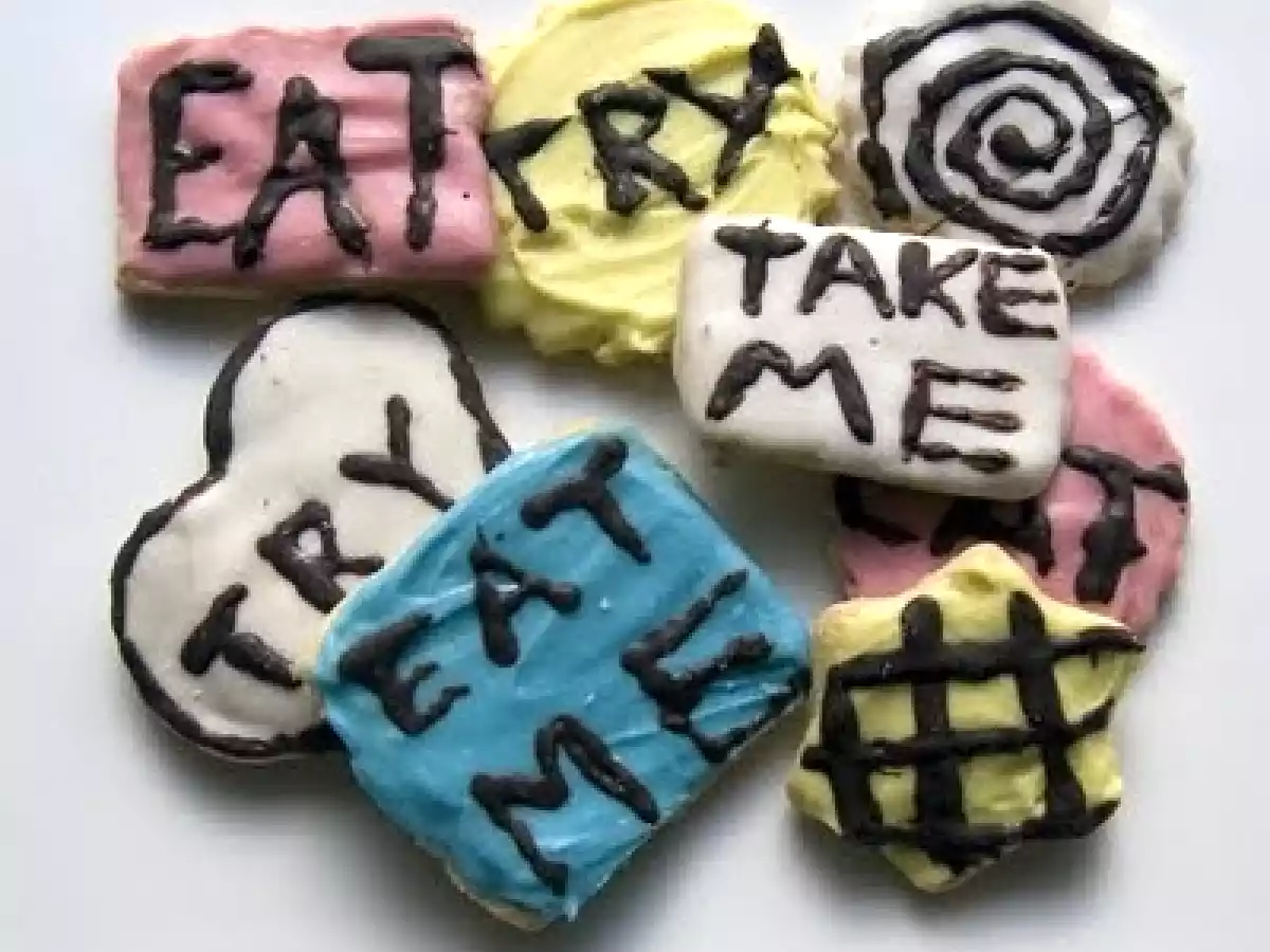 Alice im Wunderland Kekse