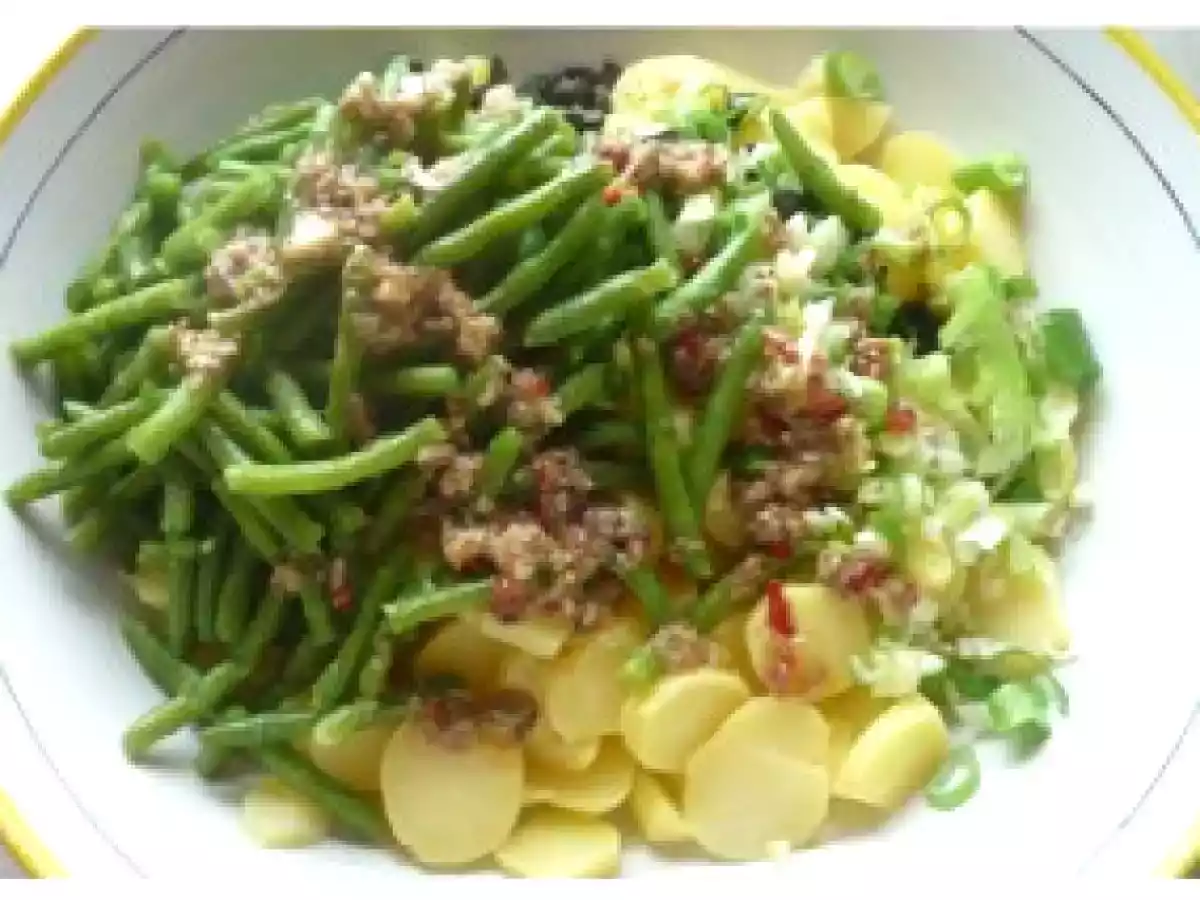 Alltagsküche: Kartoffelsalat mit Frikadelle…