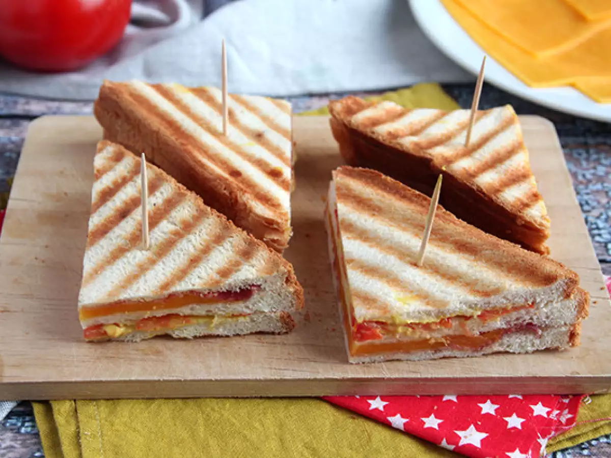 Amerikanisches Club-Sandwich - foto 3