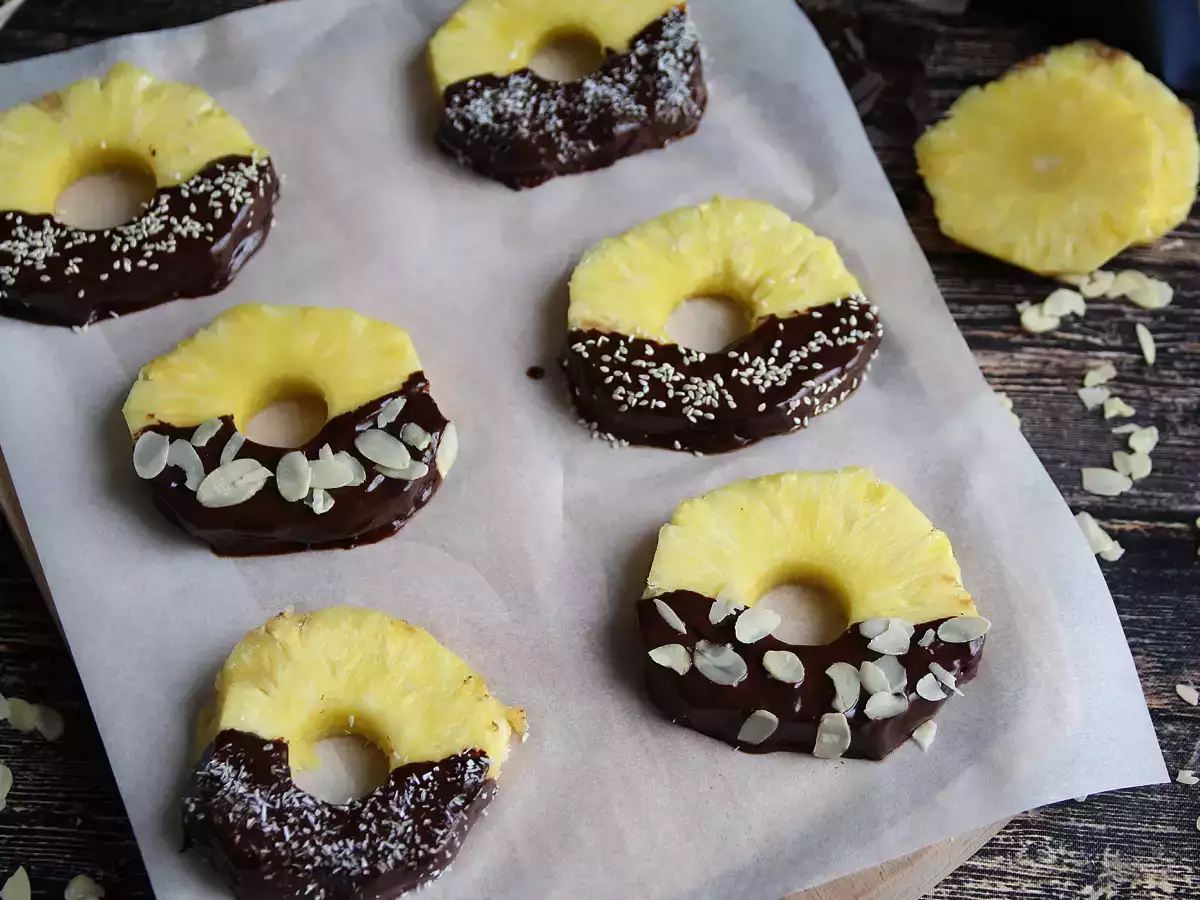 Ananas mit Schokolade: das perfekte Dessert zum gemeinsamen Zubereiten mit Kindern - foto 5