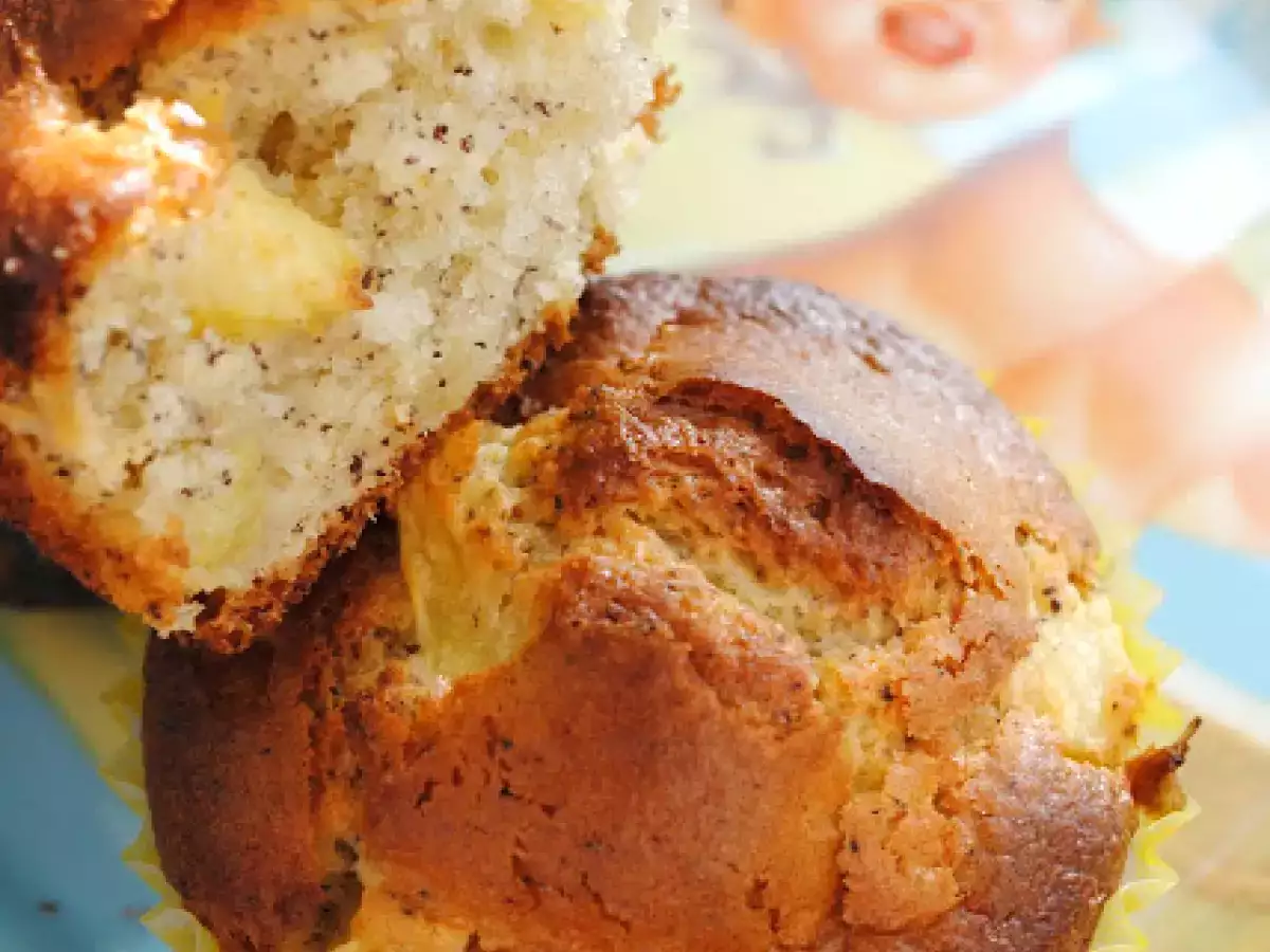 Ananas - Mohn - Muffins