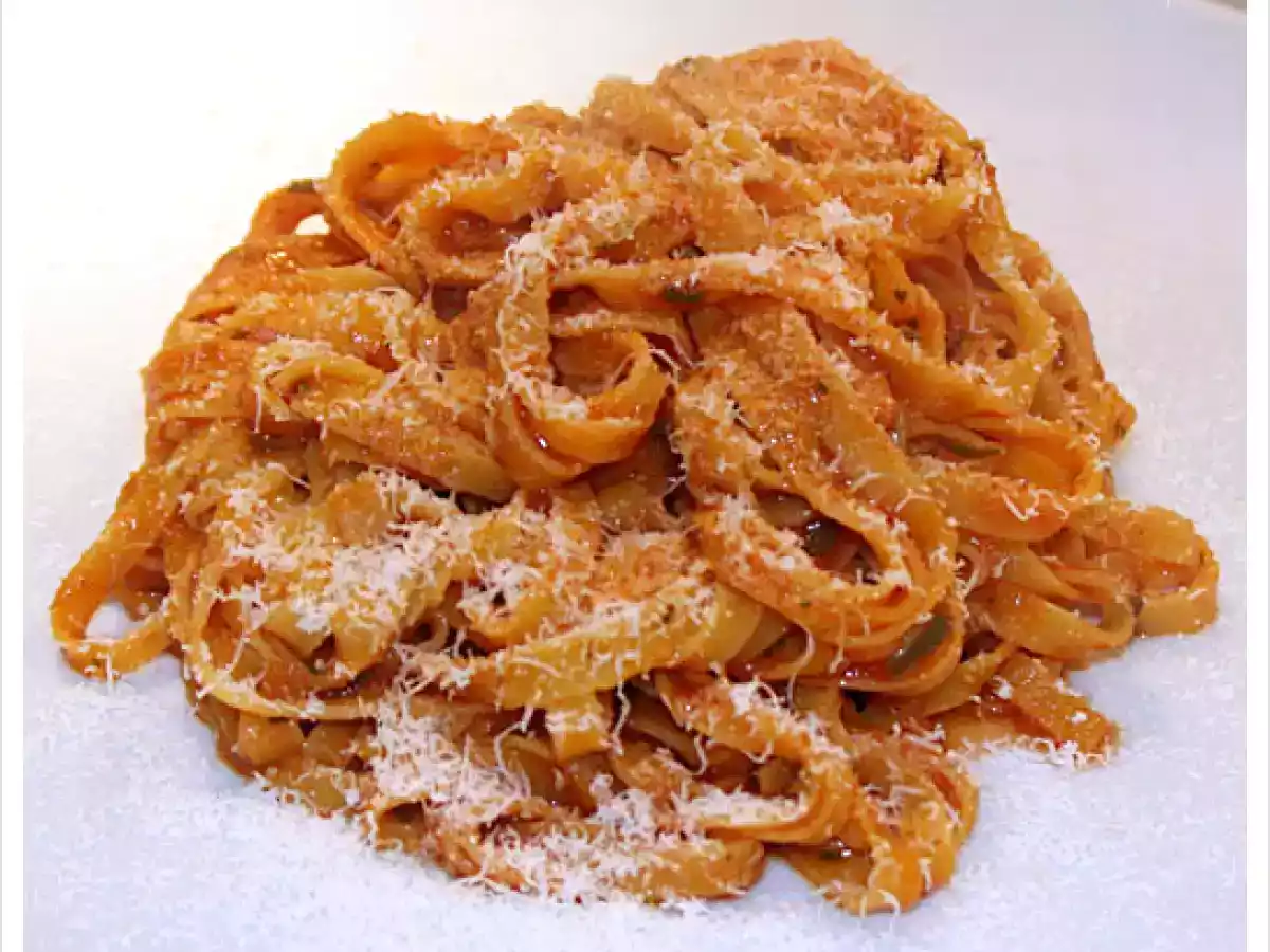 Anchovisierte Tomatensoße ? einfach kann so gut sein