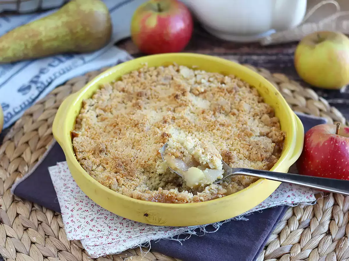 Apfel-Birnen-Crumble: extra knusprig und zartschmelzend - foto 5