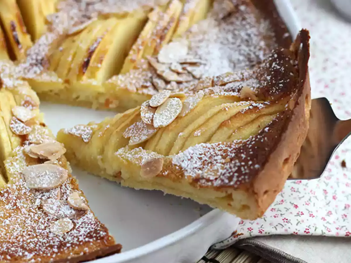Apfel-Mandel-Kuchen (Tarte normande) - foto 2