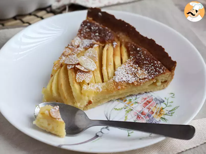 Apfel-Mandel-Kuchen (Tarte normande), foto 7