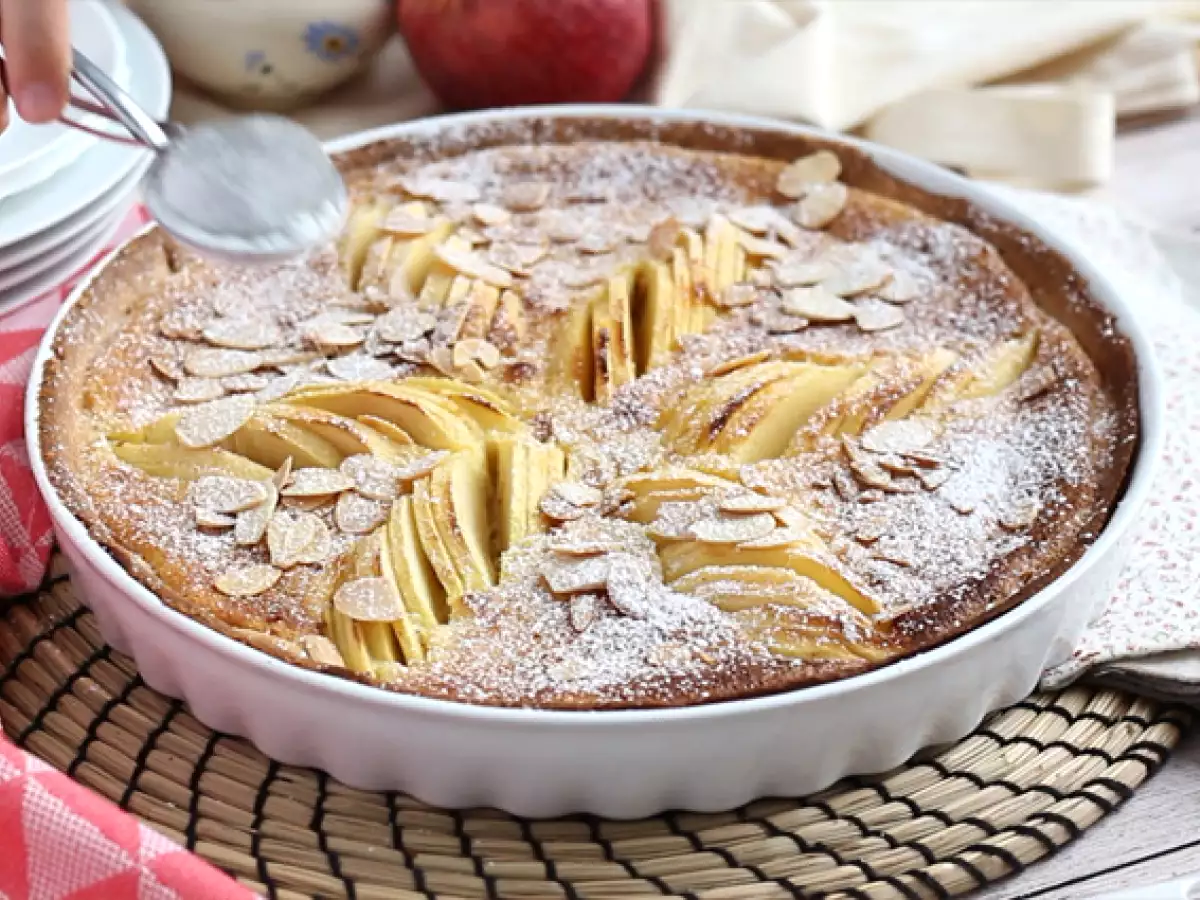 Apfel-Mandel-Tarte (Tarte normande) - foto 6