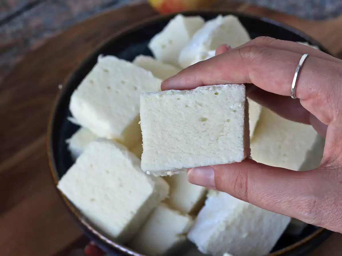 Apfel-Marshmallows aus 2 Zutaten : ohne Zuckerzusatz - foto 2