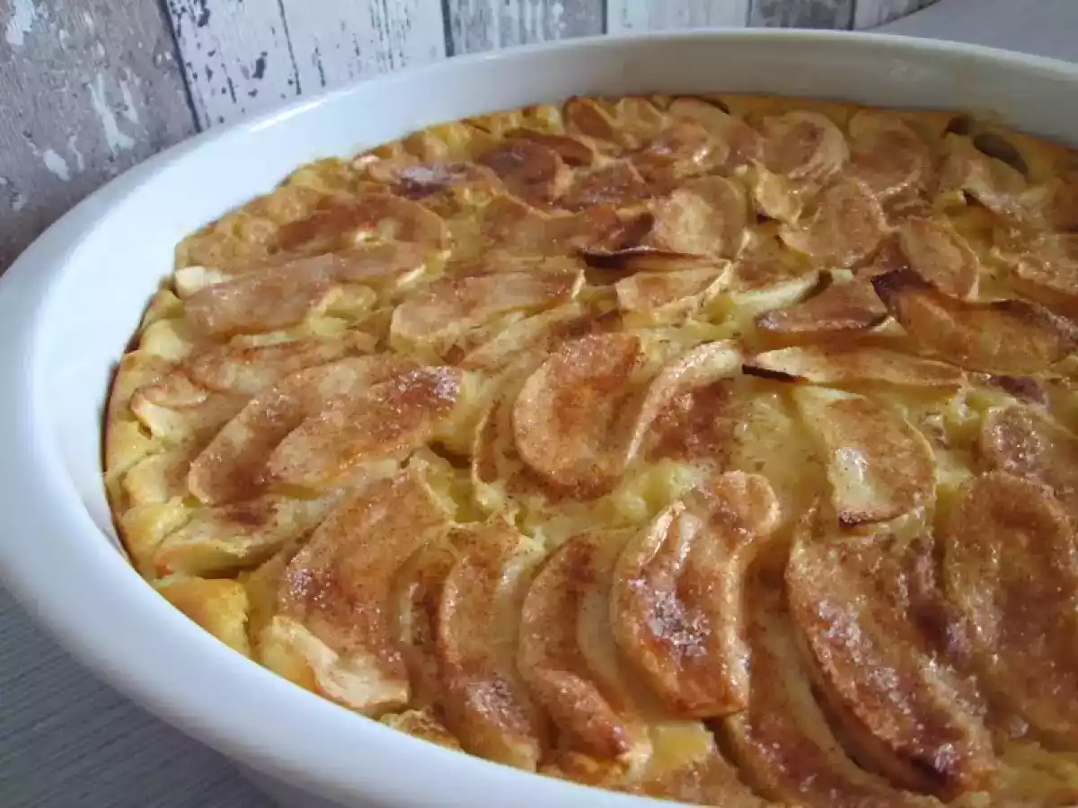 Apfel kuchen für Eilige